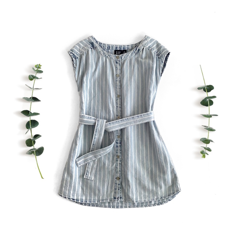 ✖️SOLD✖️Gap Railroad Stripe Dress